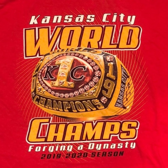 Kansas City Chiefs Super Bowl T-Shirt - Picture 2 of 5